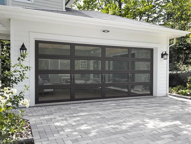 Menifee Garage Door Repair design specialist presenting custom garage door options to Menifee homeowner