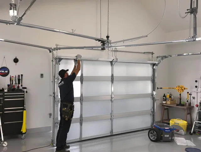 Menifee Garage Door Repair certified team performing precision garage door installation in Menifee