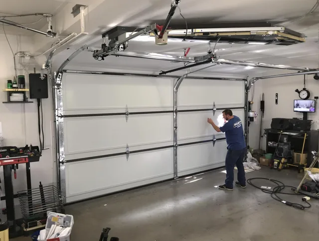 Professional garage door repair service by Menifee Garage Door Repair in Menifee